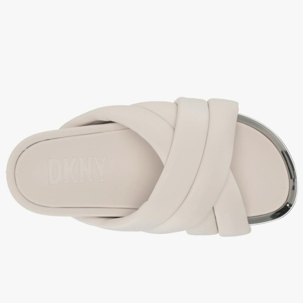 BRAND NEW DKNY VIENNA-CRISS CROSS HEELED SANDAL